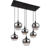 Globo Lighting Maxy lampe suspendue 6x40 W noir 15548-6H