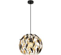 Globo Lighting Mika lampe suspendue 1x40 W noir 15759H