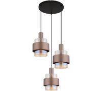 Globo Lighting Milley lampe suspendue 3x60 W ambre 15560-3HA