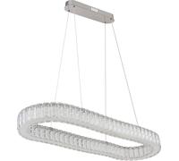 Globo Lighting Mucky lampe suspendue 1x58 W chrome-cristal 67162-58