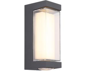 Globo Lighting Plixon applique murale extérieure 1x12 W blanc-transparent-anthracite 34316