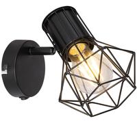 Globo Lighting Priska applique murale 1x40 W noir 54017-1