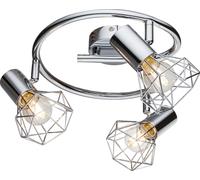 Globo Lighting Projecteur métal chromé, 3x E14