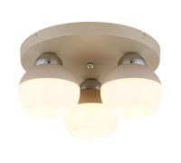 Globo Lighting Ragusa plafonnier 3x60 W sable 15999-3D
