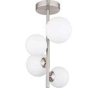 Globo Lighting Riha plafonnier 4x3.5 W blanc-nickel 56140-4D