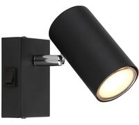 Globo Lighting Robby applique murale 1x25 W noir-chrome 57911-1B