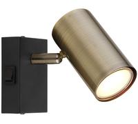 Globo Lighting Robby applique murale 1x25 W noir-laiton 57911-1M