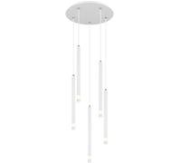 Globo Lighting Ryan lampe suspendue 5x4 W blanc 15629W-5