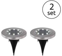 Globo Lighting Solar lampe encastrée au sol 1x0.1 W acier 33414