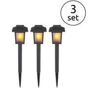 Globo Lighting Solar lampe encastrée au sol 1x0.1 W noir 33577-3