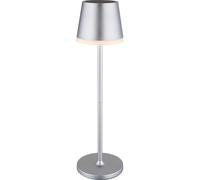 Lampe Extérieur Lampe Solaire Terrassenleuchte Balcon Argent LED 2 Hauteur 41 CM