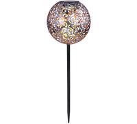 Globo Lighting Solar lampe solaire sur pied 1x0.06 W noir-argenté 33743