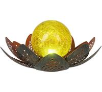 Globo Lighting Solar lampe solaire sur pied 1x0.06 W vert-doré 33655