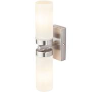 Globo Lighting Space applique murale 2x40 W opale-nickel 7816