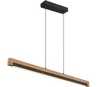 Globo Lighting Starla lampe suspendue 1x24 W noir-bois 67849H