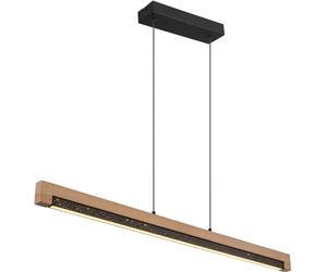 Globo Lighting Starla lampe suspendue 1x24 W noir-bois 67849H