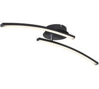 Globo Lighting Tansy I plafonnier 1x12 W noir-opale 67129-12