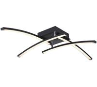 Globo Lighting Tansy I plafonnier 1x24 W noir-opale 67129-24