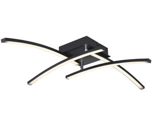 Globo Lighting Tansy I plafonnier 1x24 W noir-opale 67129-24