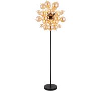 Globo Lighting Udo lampadaire 6x25 W noir-doré-ambre 15633SA