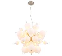 Globo Lighting Udo lampe suspendue 6x25 W blanc-noir-nickel 15633HO