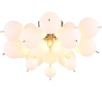 Globo Lighting Udo plafonnier 3x25 W blanc-nickel 15633DO