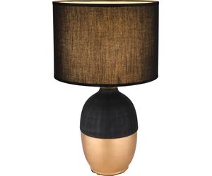 Globo Lighting Valentino lampe de table 1x40 W noir-doré 21627B