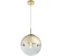 Globo Lighting Varus lampe suspendue 1x40 W transparent-doré 15856