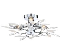 Globo Lighting Vida plafonnier 3x40 W chrome-cristal 63160-3