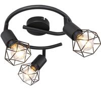 Globo Lighting Xara I plafonnier 3x40 W noir 54802S-3