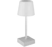Lampe de table lampe de chevet lampe de chambre argent opale variateur tactile LED 25,5 cm