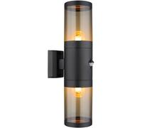 Globo Lighting Xeloo applique murale extérieure 2x60 W noir-fumé 32014-2BSS