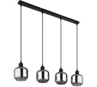 Globo Lighting Xia lampe suspendue 4x25 W noir 15754-4H