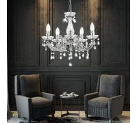 Globo Lustre LED 5 lampes Pour Salle à manger Plafonnier Pendentif 44 cm