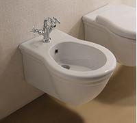 Globo Paestum bidet suspendu blanc PAS10.BI