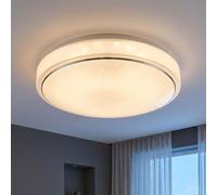 Globo Plafonnier LED Blanc Rond Effet Étoiles Pour Salon Chambre