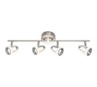 Globo - Plafonnier LED design Rodrik - Argent mat - Rodrik Argent