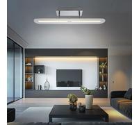 Globo Plafonnier Panel LED Chrom Salon Séjour Couloir 60 cm L