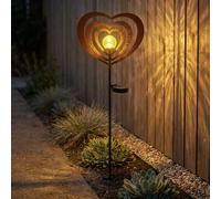 Globo Lighting Solar lampe solaire sur pied 1x0.06 W noir-cuivre 36580R