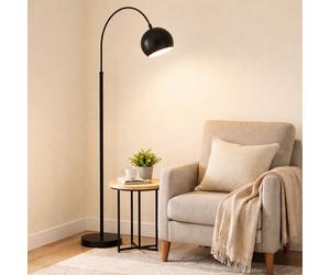 Globo Stehlampe Bogenleuchte Wohnzimmerlampe Mobile LED 1-ampoule Noir 150 cm