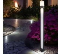 Globo Stehleuchte Extérieure LED Alu Gris Terrasse Jardin IP44 12W 110 cm