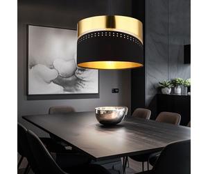 Globo Suspended Lamp Plafonnier Doré 1 Lumière LED E27 H 120 cm