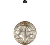 Globo - Suspension design bambou Hildegard - Diam. 50 x H. 150 cm - Beige naturel - Hildegard Beige G