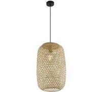 Globo - Suspension design bambou Mirena - Diam. 31 x H. 135 cm - Beige naturel - Mirena Beige G