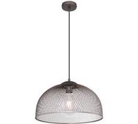 Suspension Design Vintage Moniga - H. 150 Cm - Gris Chromé Gris