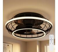 Globo Ventilateur De Plafond Avec Lumière LED Dimmable CCT Mémoire