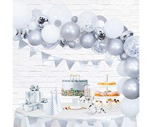 Globos - Ballonnen Boog Set Zilver NEUF