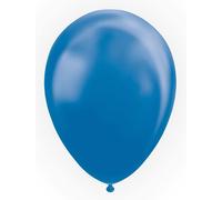 Globos - Ballonnen Metallic Blue 30cm 10st. NEUF