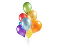 Globos - Ballonnen Metallic Pearl Mix Kleuren 30cm 10st. NEUF