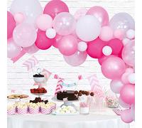 Globos Balloon Garland for Making Yourself in Pink 71 Pieces Balloon Garland Dec